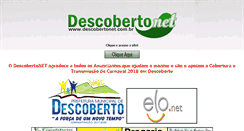 Desktop Screenshot of descobertonet.com.br