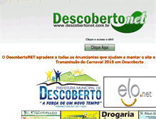 Tablet Screenshot of descobertonet.com.br